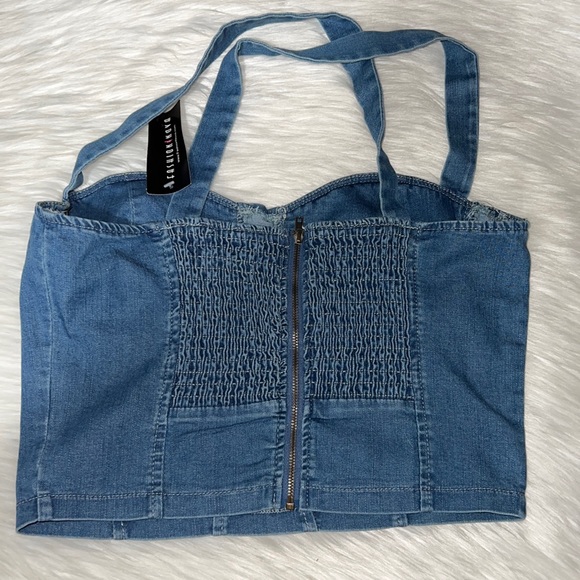 Nova denim top 💫 - Picture 2 of 6